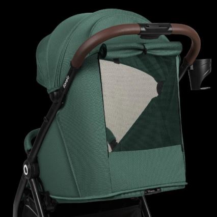 Lionelo - Wandelwagen INGRID groen/zwart