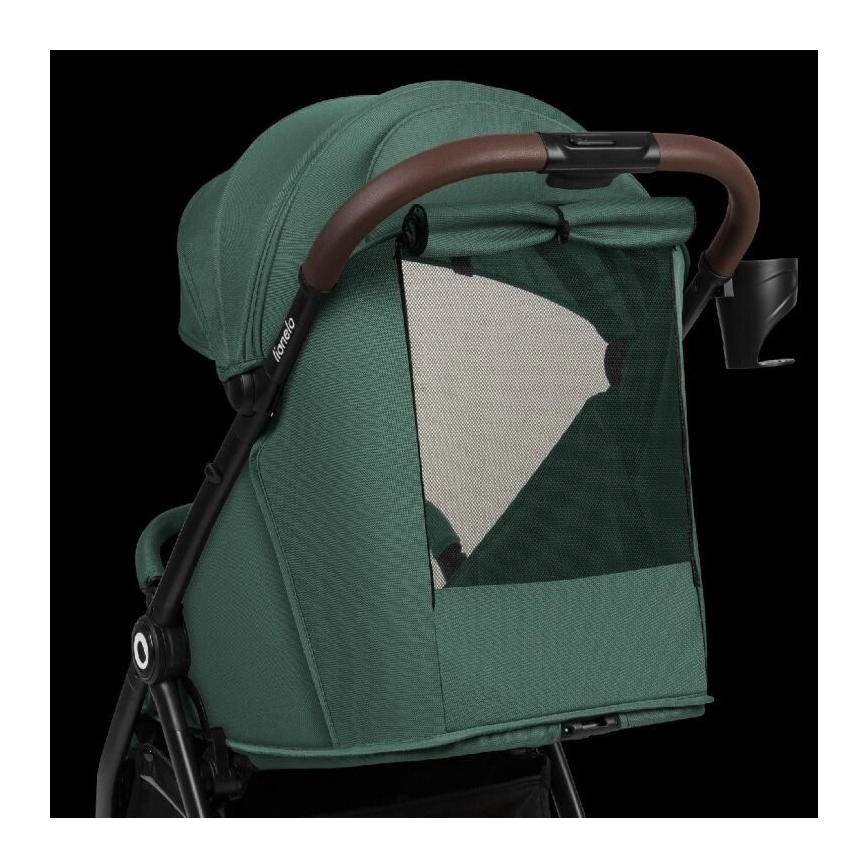 Lionelo - Wandelwagen INGRID groen/zwart