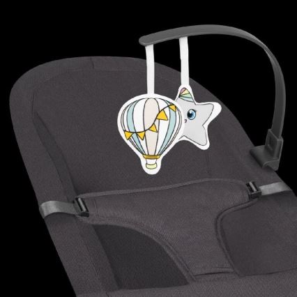 Lionelo - Wipstoel JUNE antraciet