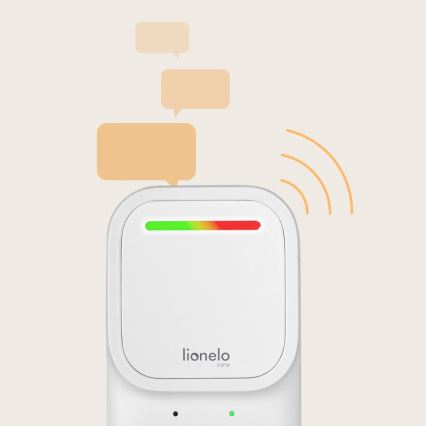 Lionelo - Wireless rechargeable audio baby monitor BABYLINE 2.2 5V