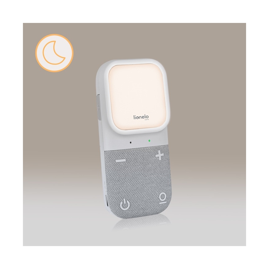 Lionelo - Wireless rechargeable audio baby monitor BABYLINE 2.2 5V