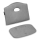 Lionelo - Zitkussen voor kinderstoel FLORIS CUSHION Grey Stone