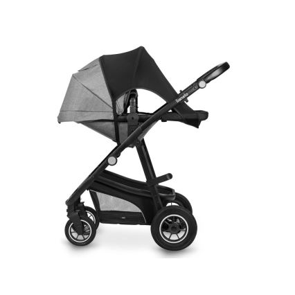Lionelo - Zonnescherm voor kinderwagen SUN COVER Zwart carbon