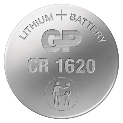 Lithium knoopcel batterij CR1620 GP LITHIUM 3V/75 mAh