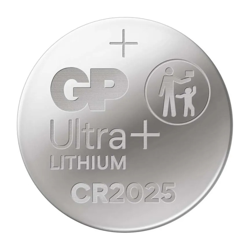 Lithium knoopcel batterij CR2025 GP LITHIUM 3V/170 mAh