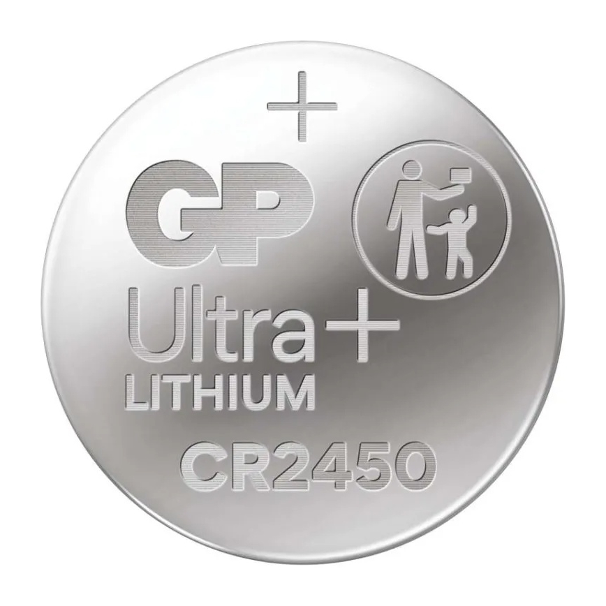 Lithium knoopcel batterij CR2450 GP LITHIUM 3V/600 mAh