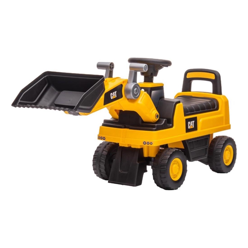 Loopfiets lader CAT 2xAA geel/zwart