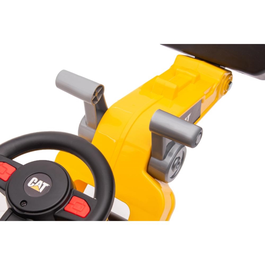 Loopfiets lader CAT 2xAA geel/zwart