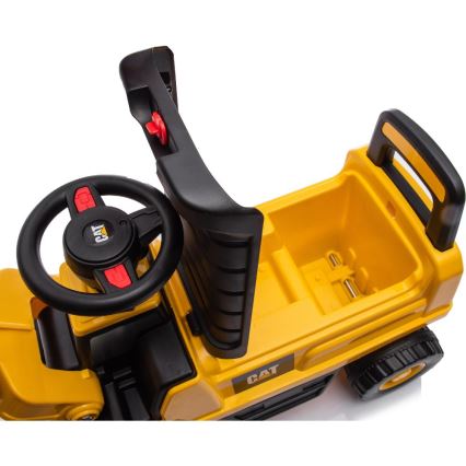 Loopfiets lader CAT 2xAA geel/zwart