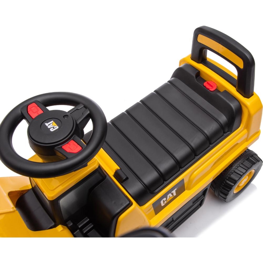 Loopfiets lader CAT 2xAA geel/zwart