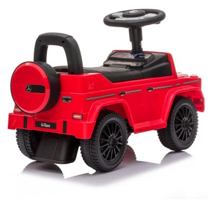 Loopfiets Mercedes G350d 2xAA rood/zwart