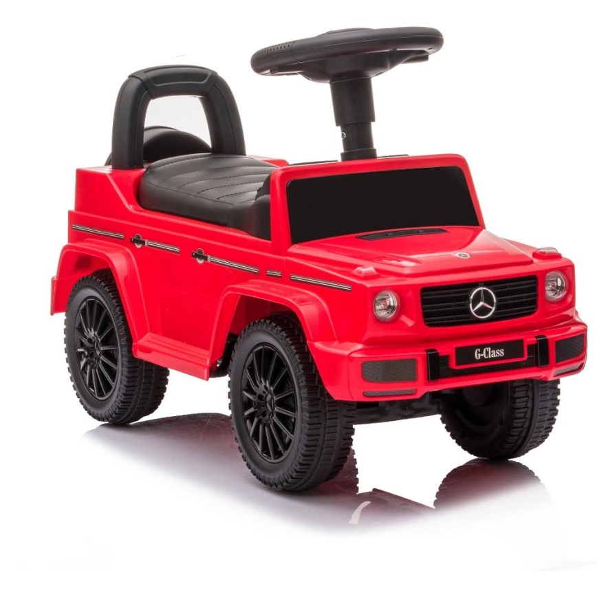Loopfiets Mercedes G350d 2xAA rood/zwart