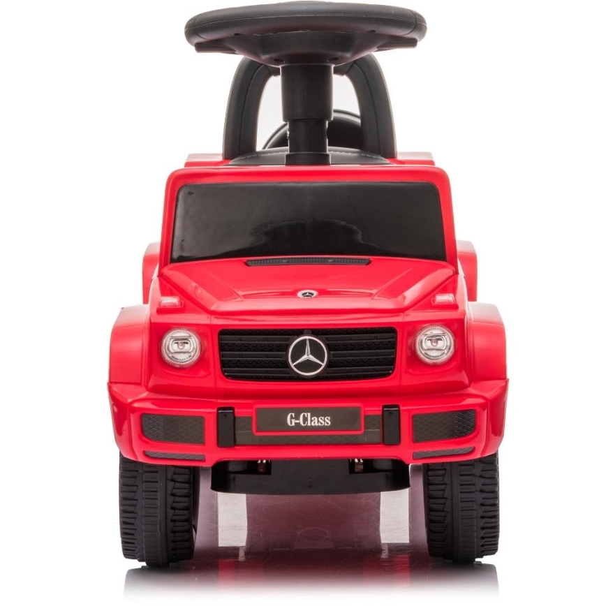 Loopfiets Mercedes G350d 2xAA rood/zwart
