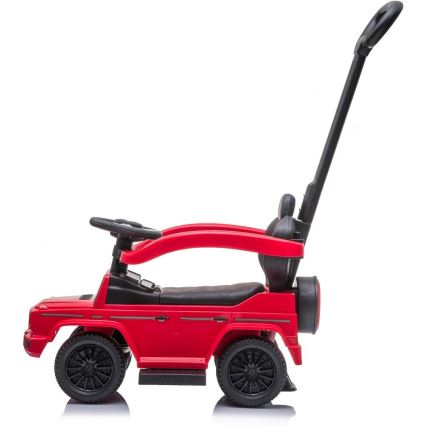 Loopfiets Mercedes G350d 3in1 2xAA rood/zwart
