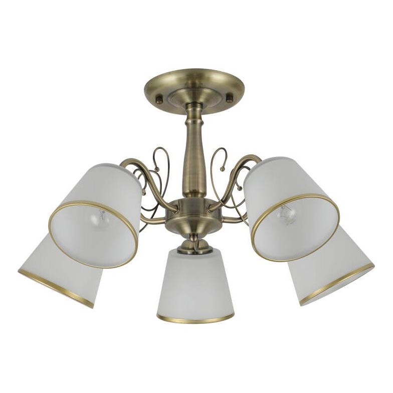 LOSANNA hanglamp 5xE14/40W/230V messing
