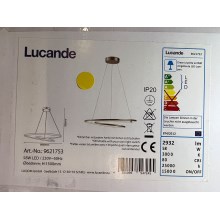 Lucande - Dimbare LED hanglamp aan een koord MIRASU LED/58W/230V