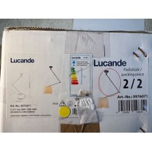 Lucande - Kroonluchter op en veld JOLLA 1xE27/60W/230V