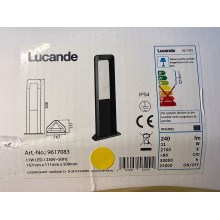 Lucande - LED Buitenlamp SECUNDA LED/11W/230V IP54