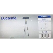 Lucande - Staande lamp FILORETA 3xE27/60W/230V