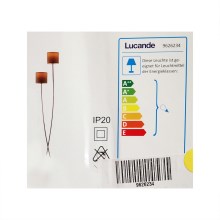 Lucande - Staande lamp JULJANA 2xE14/40W/230V