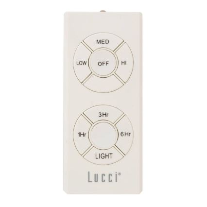 Lucci Air 210334 - Plafondventilator AIRFUSION QUEST 1xE27/60W/230V hout/mat chroom + afstandsbediening