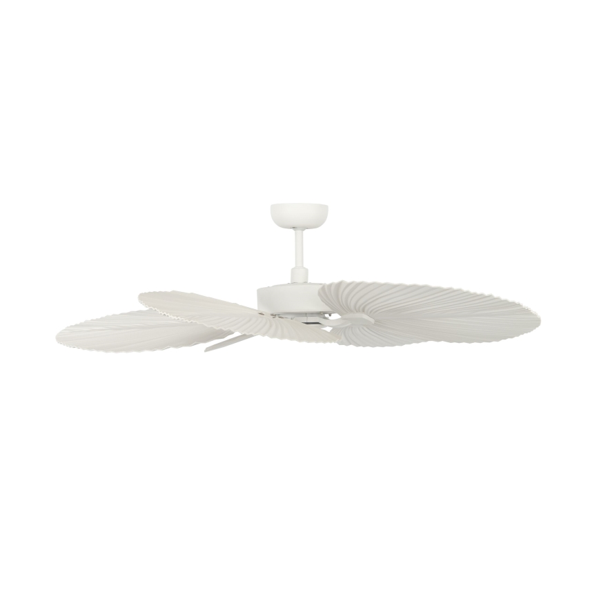 Lucci Air 21065449 - Plafondventilator BALI diameter 132 cm wit/crème + afstandsbediening