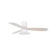 Lucci Air 210661 - LED dimbare plafondventilator FLUSSO 1xGX53/18W/230V hout/wit + afstandsbediening
