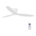 Lucci Air 212870 - Plafondventilator AIRFUSION RADAR hout/wit + afstandsbediening