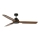 Lucci air 213051 - Plafondventilator SHOALHAVEN zwart/bruin Ø 142 cm