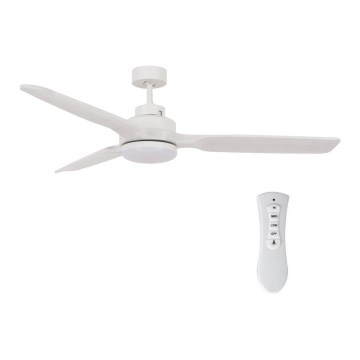 Lucci air 213055 - LED-plafondventilator SHOALHAVEN GX53/17W/230V paulowniahout/wit Ø 142 cm + afstandsbediening