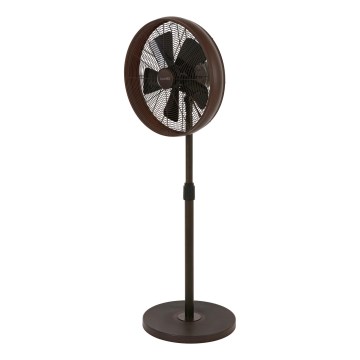 Lucci Air 213116EU - Staande ventilator BREEZE bruin Ø 46 cm