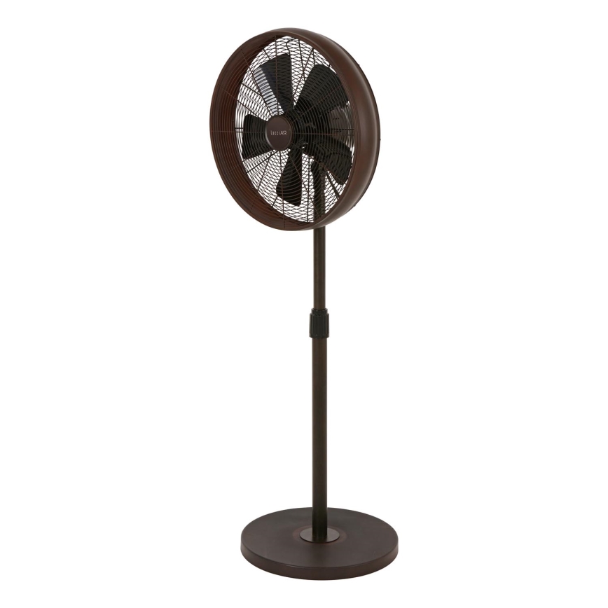 Lucci Air 213116EU - Staande ventilator BREEZE bruin Ø 46 cm