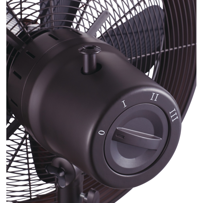 Lucci Air 213116EU - Staande ventilator BREEZE bruin Ø 46 cm