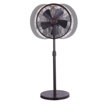 Lucci Air 213116EU - Staande ventilator BREEZE bruin Ø 46 cm