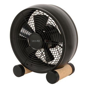 Lucci air 213120 - Tafelventilator BREEZE zwart Ø 28 cm