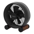 Lucci air 213121 - Tafelventilator BREEZE bruin Ø 28 cm