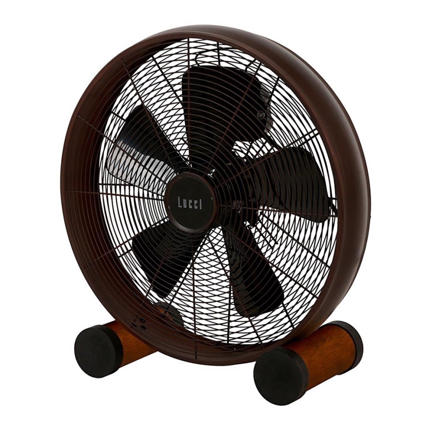 Lucci Air 213123EU - Staande ventilator BREEZE bruin