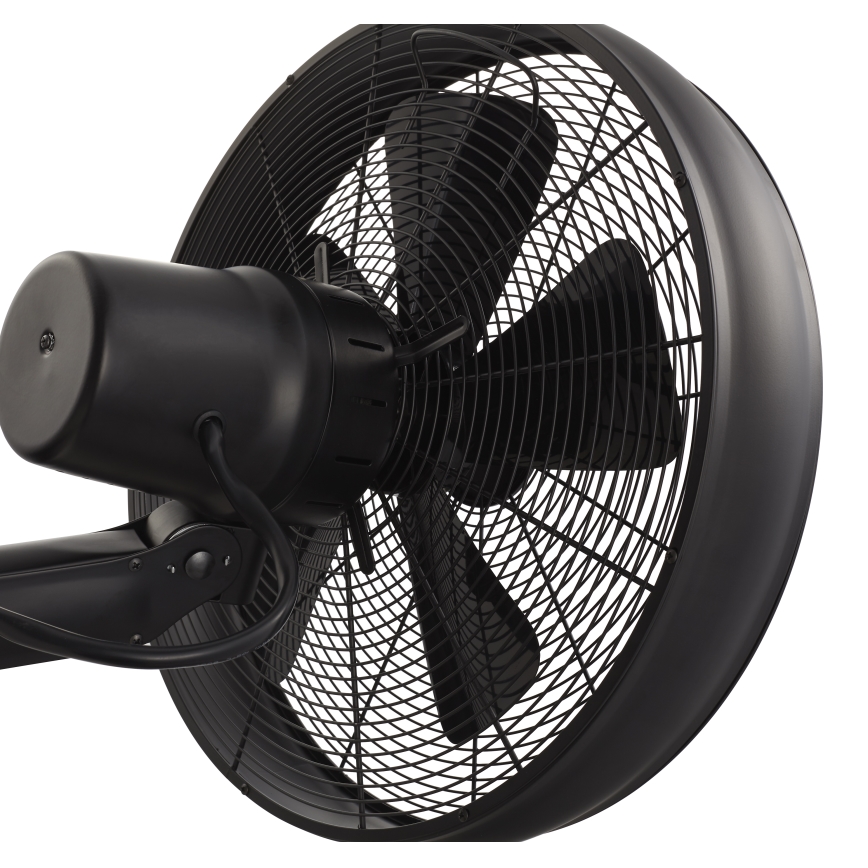 tint begin Monografie Lucci air 213124 - Wand Ventilator BREEZE 55W/230V zwart + AB | Lampenmanie