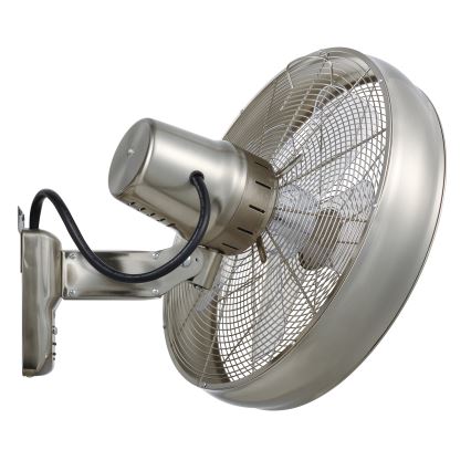 Lucci air 213126 - Wandventilator BREEZE 55W/230V mat chroom + afstandsbediening