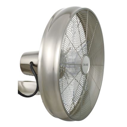 Lucci air 213126 - Wandventilator BREEZE 55W/230V mat chroom + afstandsbediening