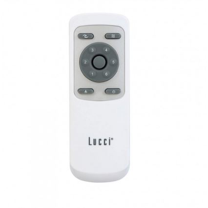 Lucci air 213176-LED dimbare plafondventilator LOUISVILLE 1xGX53/18W/230V hout/wit + afstandsbediening