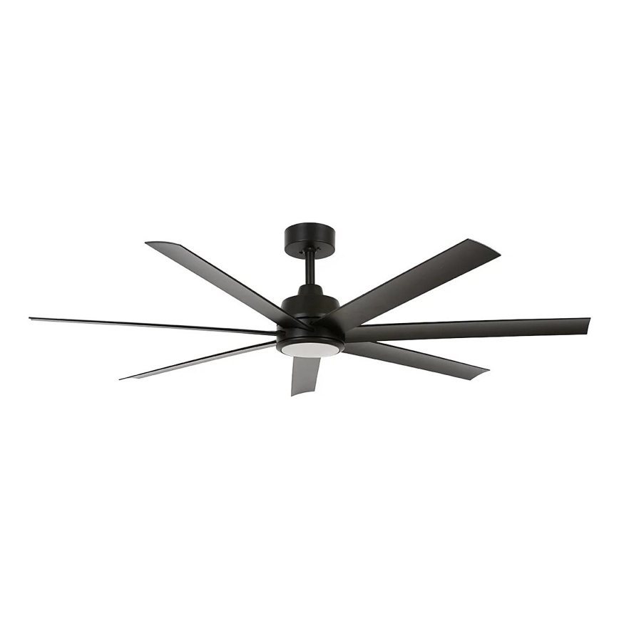 Lucci Air 21318349 - LED dimbare plafondventilator ATLANTA 1xGX53/12W/230V diameter 142 cm zwart + afstandsbediening