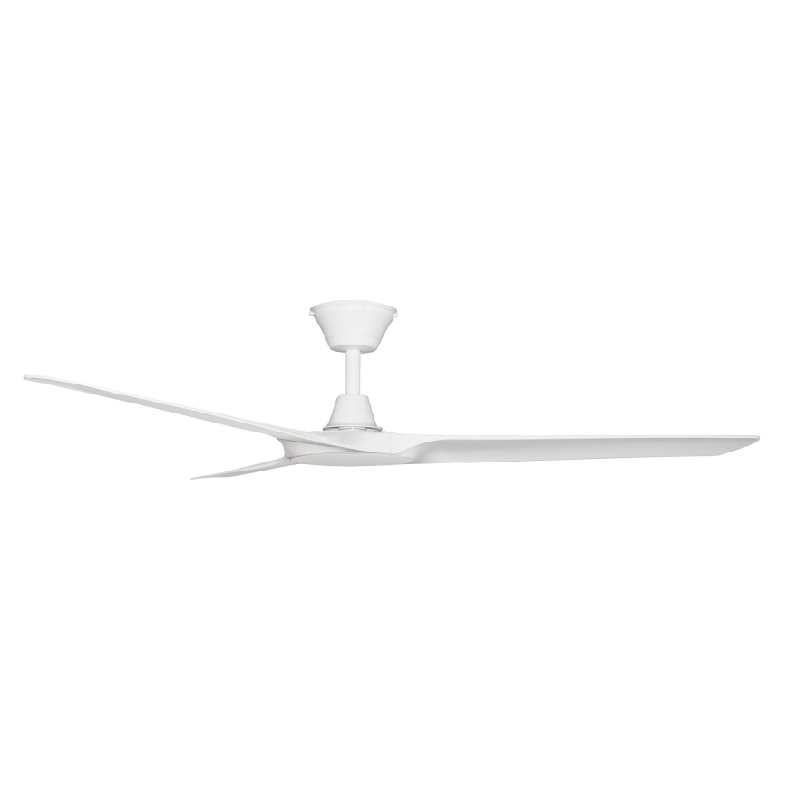 Lucci Air 21321549 - Plafondventilator ABYSS diameter 142 cm IP66 wit + afstandsbediening