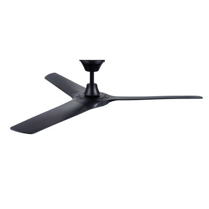 Lucci Air 21321649 - Plafondventilator ABYSS diameter 142 cm IP66 zwart + afstandsbediening