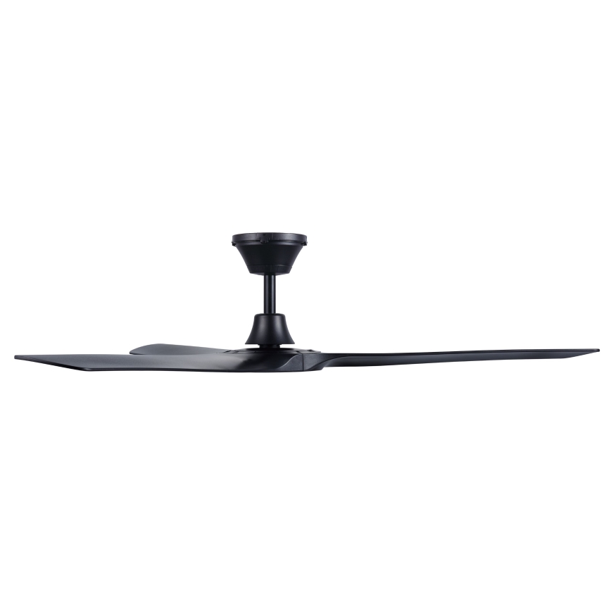 Lucci Air 21321649 - Plafondventilator ABYSS diameter 142 cm IP66 zwart + afstandsbediening