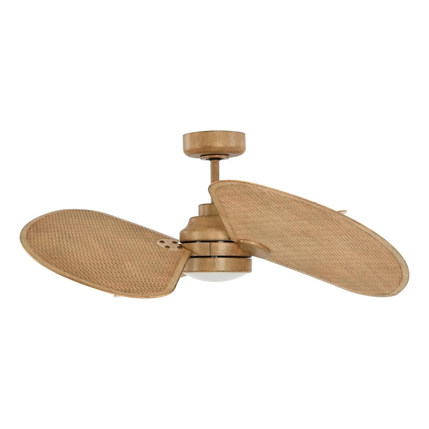 Lucci Air 21325549 - LED-dimbare plafondventilator SABLE 1xGX53/12W/230V 3000/4000/5000K Ø 91,5 cm bruin + afstandsbediening