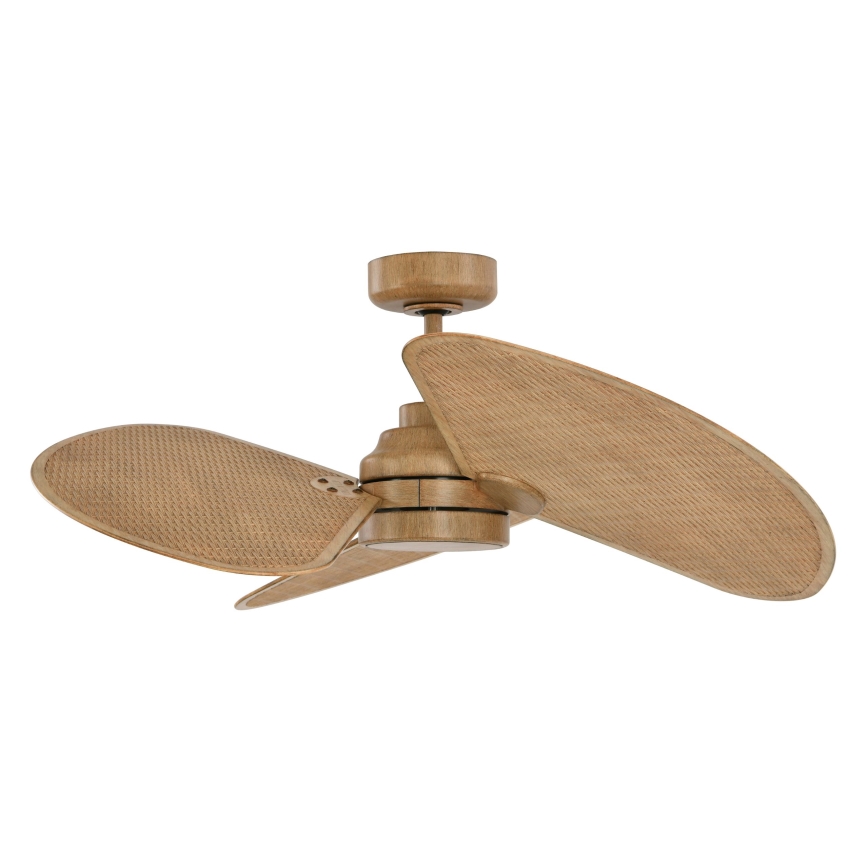 Lucci Air 21325549 - LED-dimbare plafondventilator SABLE 1xGX53/12W/230V 3000/4000/5000K Ø 91,5 cm bruin + afstandsbediening