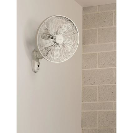 Lucci Air 21326649 - Wandventilator GLIDE 36W/230V Ø 45 cm wit + afstandsbediening