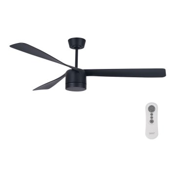 Lucci air 213281 - Plafondventilator PEREGRINE 1xGX53/12W/230V zwart + afstandsbediening