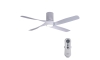 Lucci air 213350 - Dimbare LED Plafond Ventilator RIVIERA 1xGX53/12W/230V wit + afstandsbediening